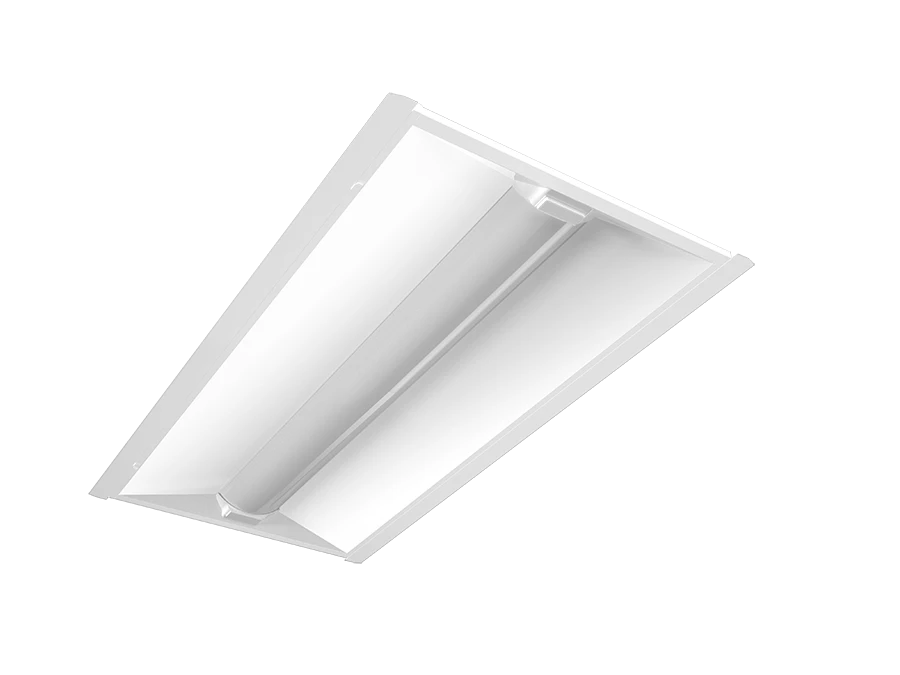 2X4 LED Retrofit Troffer, 4955 Lumen Max, Wattage and CCT Selectable, 120-277V