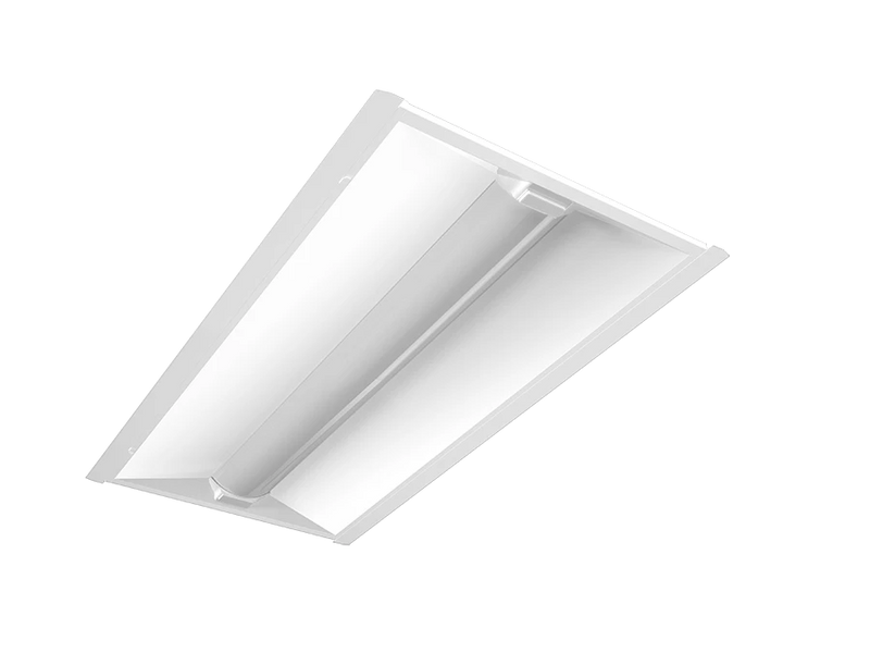 2X4 LED Retrofit Troffer, 4955 Lumen Max, Wattage and CCT Selectable, 120-277V