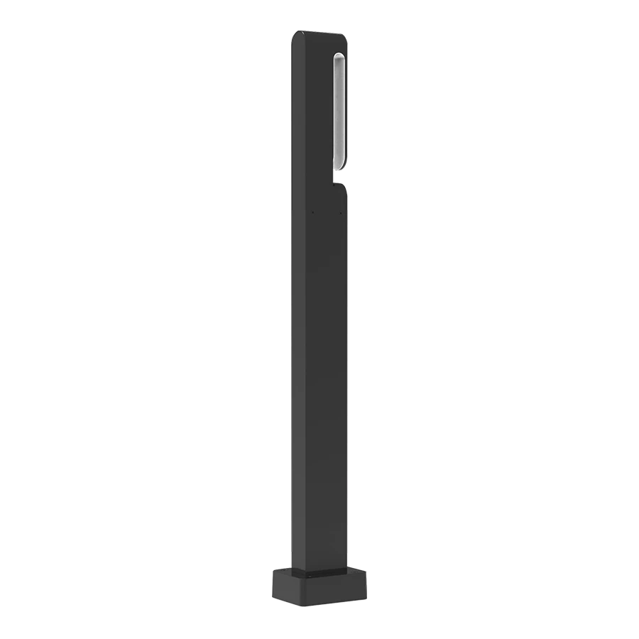 LED Bollard, 5W, 3000K, 120-277V, Tall, Matte Bronze Finish