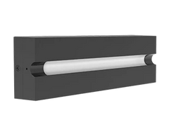 LED Outdoor Wall Sconce, 4W, 3000K, 120V, Bronze Finish, Dash