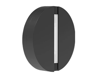 LED Round Outdoor Wall Sconce, 4W, 3000K, 120-277V, Bronze, Dash