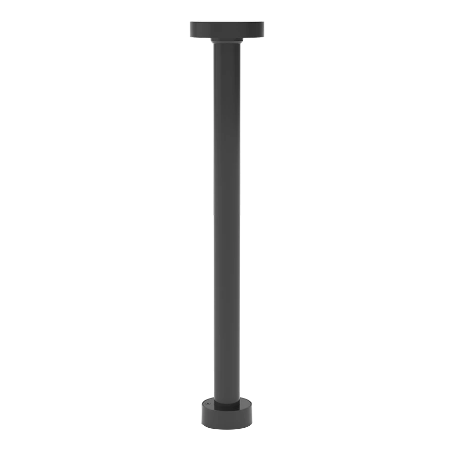 LED Bollard, 8W, 3000K, 120-277V, Mushroom, Matte Bronze Finish
