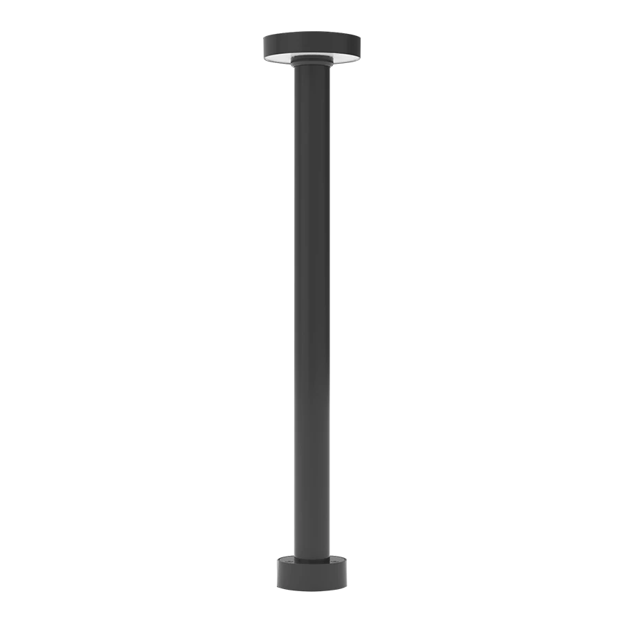 LED Bollard, 8W, 3000K, 120-277V, Mushroom, Matte Bronze Finish