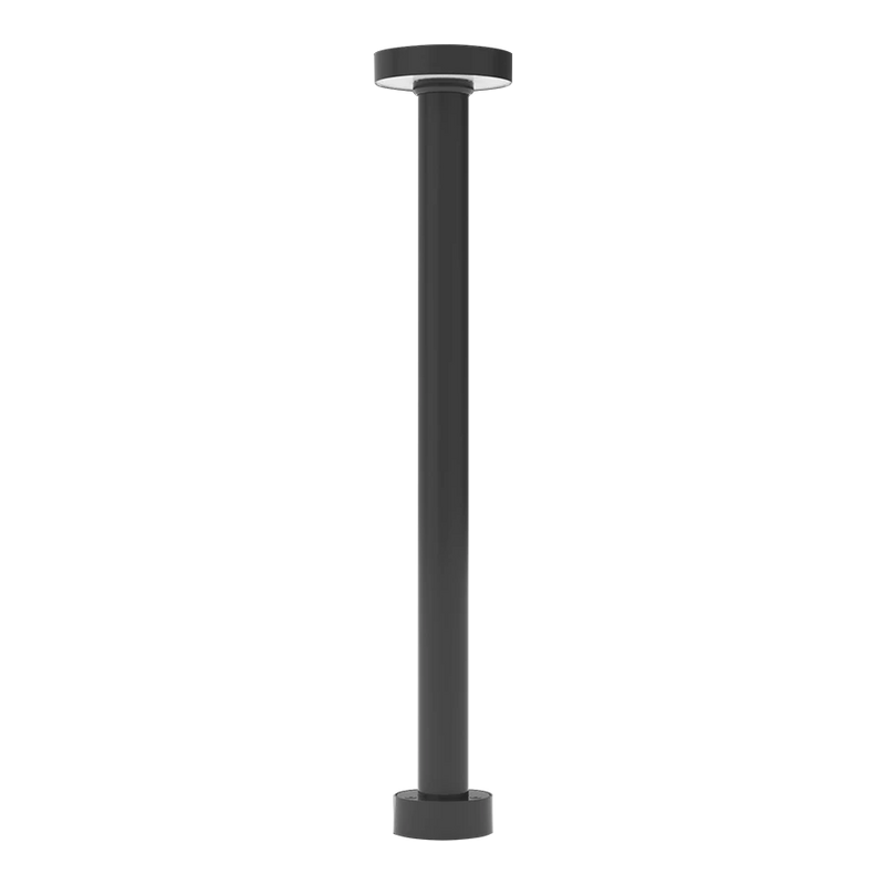 LED Bollard, 8W, 3000K, 120-277V, Mushroom, Matte Bronze Finish