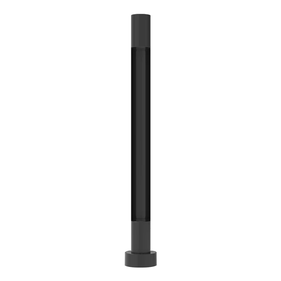 LED Bollard, 7W, 3000K, 120-277V, Reed, Matte Bronze Finish