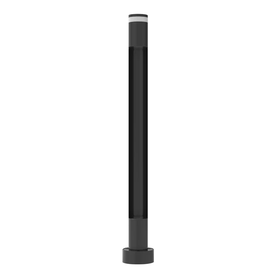LED Bollard, 9W, 3000K, 120-277V, Reed, Matte Bronze Finish
