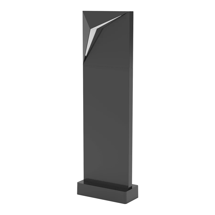 LED Bollard, 8W, 3000K, 120-277V, Tile, Matte Bronze Finish