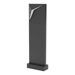 LED Bollard, 8W, 3000K, 120-277V, Tile, Matte Bronze Finish