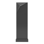 LED Bollard, 8W, 3000K, 120-277V, Tile, Matte Bronze Finish