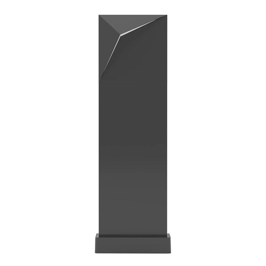 LED Bollard, 8W, 3000K, 120-277V, Tile, Matte Bronze Finish