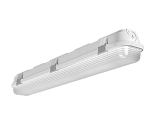 2FT LED Linear Washdown Light, 3400 Lumens, 25W, CCT Selectable, 120-277V