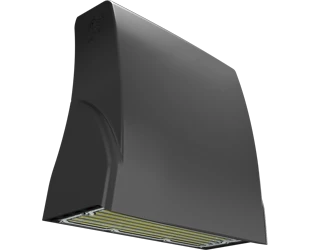 LED Angle Adjustable Wall Pack, 12,364 Lumen Max, 80W, CCT Selectable, 120-277V