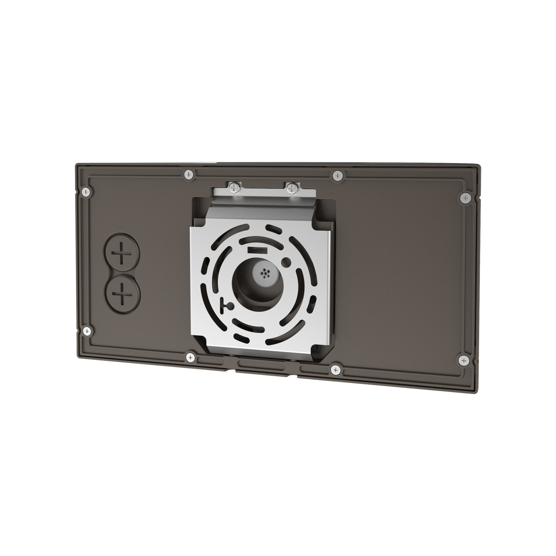LED Half-Moon Wall Pack, 12,441 Lumen Max, Wattage and CCT Selectable, 120-277V