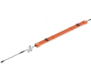 Linear Temporary Lights, 10,320 Lumens, 90W, 5000K, 120-277V