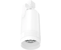 LED Track Light, 2053 Lumen Max, Wattage and CCT Selectable, 120V, Black or White Finish