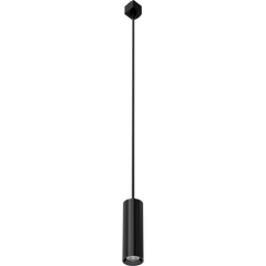 LED Track Pendant Light, 728 Lumen Max, Wattage and CCT Selectable,120V, Black or White Finish