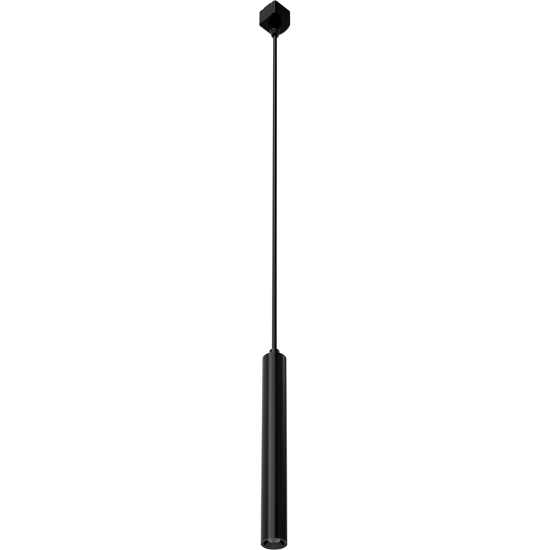 LED Track Pendant Light, 8W, 525 Lumens, 3000K, 120V, Black or White Finish