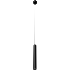 LED Track Pendant Light, 8W, 525 Lumens, 3000K, 120V, Black or White Finish