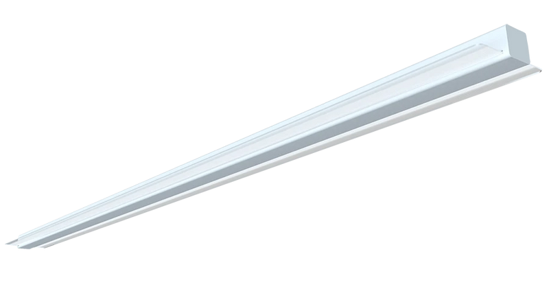 8FT LED Linear Light, 12,028 Lumen Max, Wattage and CCT Selectable, 120-277V, Suspended or Wall Mount Option