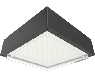 LED Canopy Light, 13,588 Lumen Max, Wattage and CCT Selectable, 120-277V