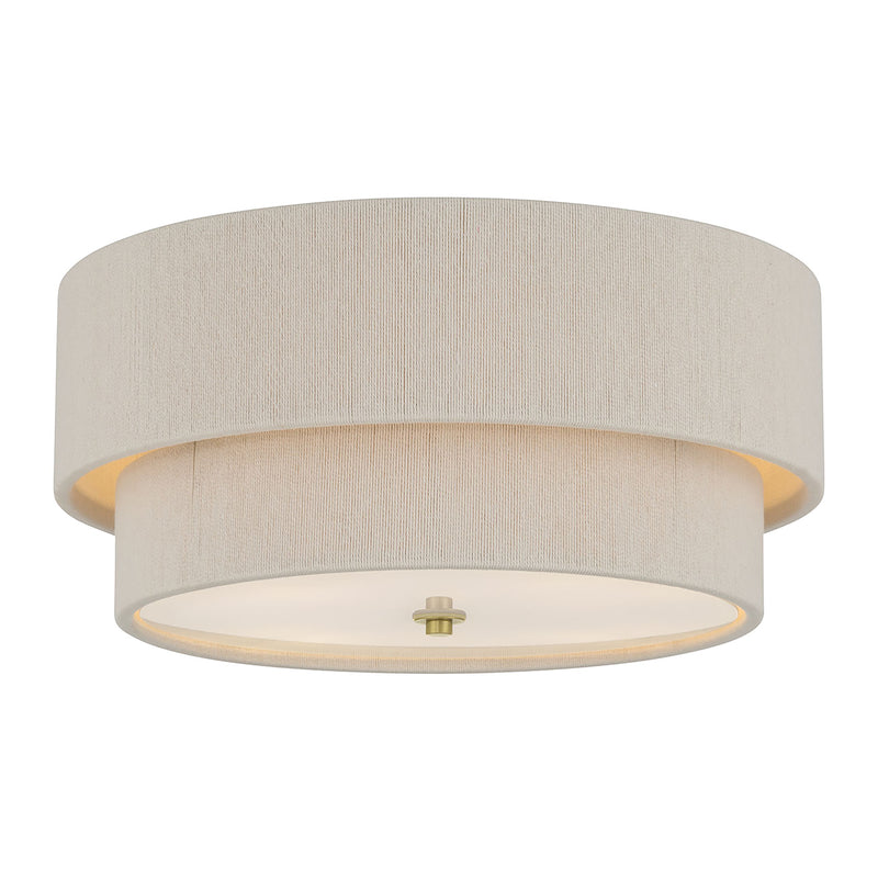 Helbert 18" Wide 4-Light Flush Mount