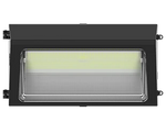 LED Wallpack, 20,920 Lumen Max, Wattage, CCT and Optice Selectable, 120-277V, Bronze or White