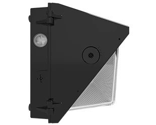 LED Wallpack, 20,920 Lumen Max, Wattage, CCT and Optice Selectable, 120-277V, Bronze or White