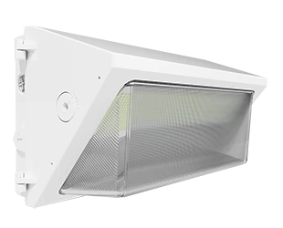LED Wallpack, 20,920 Lumen Max, Wattage, CCT and Optice Selectable, 120-277V, Bronze or White