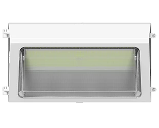 LED Wallpack, 20,920 Lumen Max, Wattage, CCT and Optice Selectable, 120-277V, Bronze or White