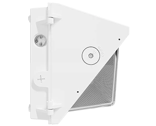 LED Wallpack, 20,920 Lumen Max, Wattage, CCT and Optice Selectable, 120-277V, Bronze or White