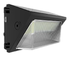LED Wallpack, 14,087 Lumen Max, Wattage, CCT and Optice Selectable, 120-277V, Bronze or White