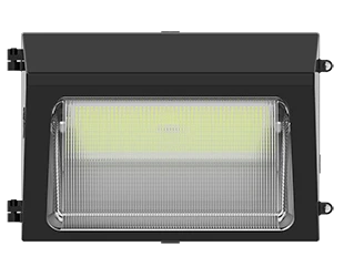 LED Wallpack, 9,105 Lumen Max, Wattage, CCT and Optice Selectable, 120-277V, Bronze or White
