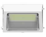 LED Wallpack, 14,087 Lumen Max, Wattage, CCT and Optice Selectable, 120-277V, Bronze or White