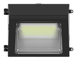 LED Wallpack, 4508 Lumen Max, Wattage, CCT and Optice Selectable, 120-277V, Bronze or White