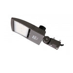 20 ft 4 Inch Square Area Lighting Pole With 3 LED 150W Slim Line Fixture (400W+ MH or HID Equivalent), Pole Arm Mount