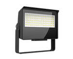 LED Flood Light, 5286 Lumen Max, Wattage and CCT Selectable, Adjustable Optics, 120-277V