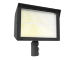 LED Flood Light, 74,093 Lumen Max, Wattage and CCT Selectable, Adjustable Optics, 120-277V