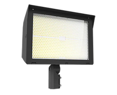LED Flood Light, 74,093 Lumen Max, Wattage and CCT Selectable, Adjustable Optics, 120-277V