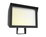 LED Flood Light, 74,093 Lumen Max, Wattage and CCT Selectable, Adjustable Optics, 120-277V