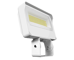 LED Flood Light, 14,040 Lumen Max, Wattage and CCT Selectable, 120-277V, Bronze or White Finish