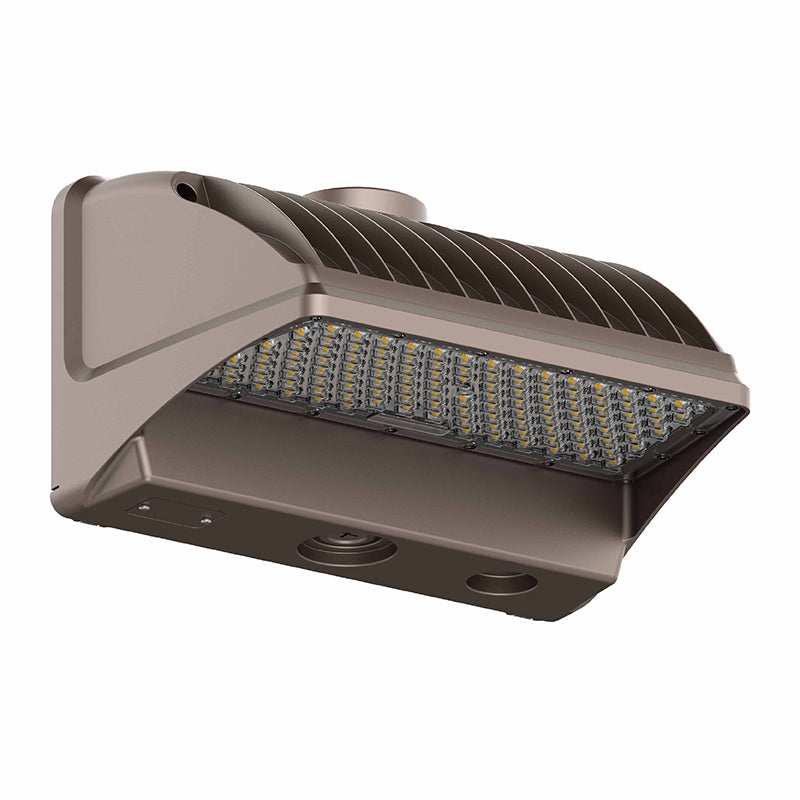 X-GEN Cut-off Wall Pack, Selectable Wattage 20W/40W/60W/80W and Selectable CCT, 120-277V