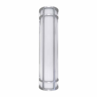 24" LED Outdoor Wall Sconce, CCT Selectable, 120-277V