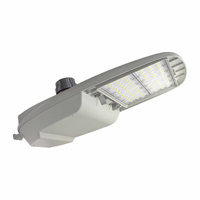 LED Roadway/CobraHead Light, 200 Watt, 120-277V, 27000 Lumens, 3000K or 5000K, Light Gray Finish