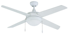 Europa LED 4-Blade Ceiling Fan Light, 50