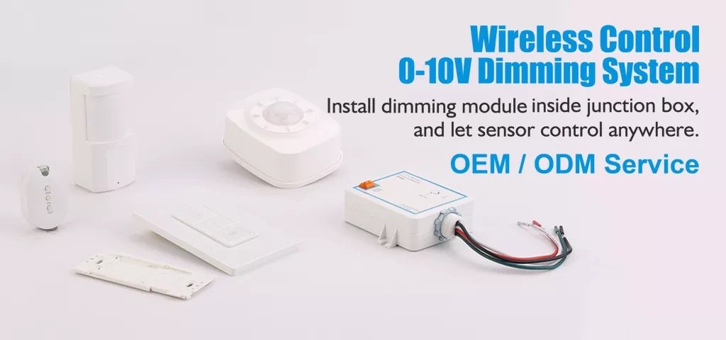 Wireless Control 0-10V Dimming System