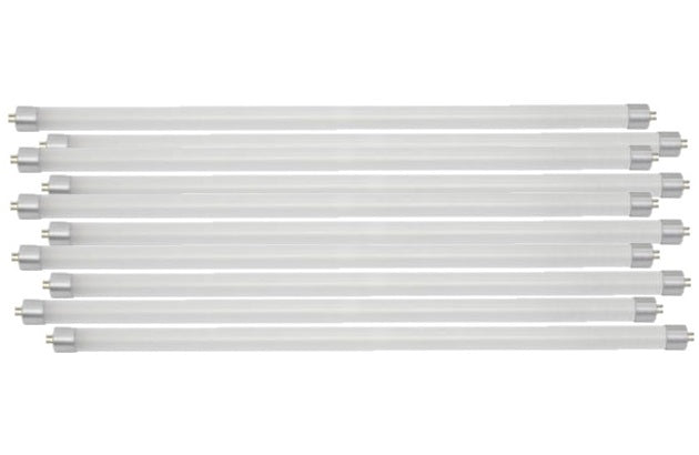 10 Pk SATCO 4W T5 LED; Miniature bi-pin base; 3000K, 4000K, or 6500K; 50000 Average rated hours; 400 Lumens; 120-277V