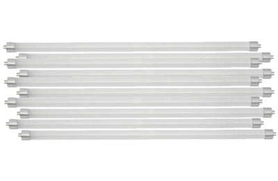 10 Pk SATCO 4W T5 LED; Miniature bi-pin base; 3000K, 4000K, or 6500K; 50000 Average rated hours; 400 Lumens; 120-277V