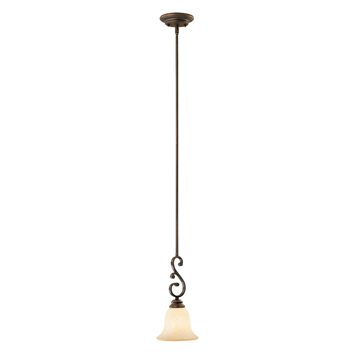 Millennium Lightings Oxford Mini-Pendant Offered in Rubbed Bronze finish, Item Number 1201-RBZ