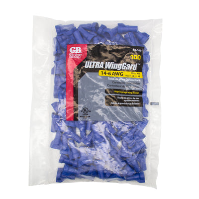 Gardner Bender 13-089 WingGard, Blue, #89; 100/Bag