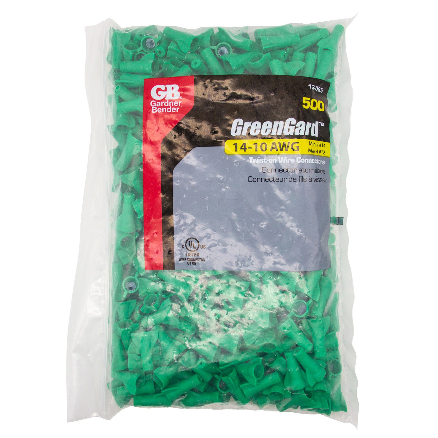 Gardner Bender 13-095 GreenGard, Green, #95; 500/Bag